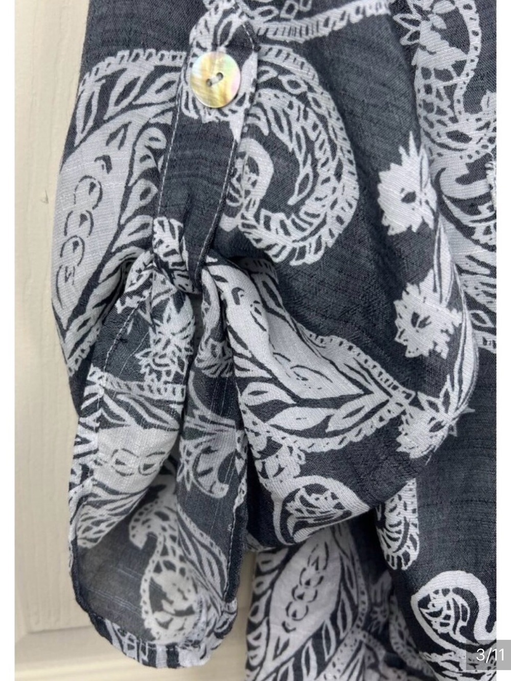 Ruby Rd. Paisley Blouse - Picture 7 of 10